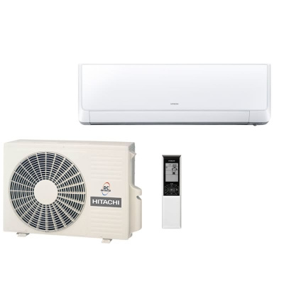 Hitachi Set RAK-25RXE + RAC-25WXE Wandgerät Shirokuma 2,5 kW für 1 Raum 25 - 30 m²