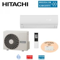 Hitachi Set RAK-25PSEW + RAC-25WSE Wandgerät Premium...