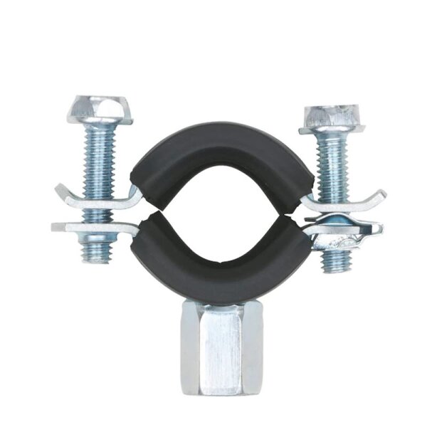 Rohrschelle TIPP Smartlock 2 GS mit Gummieinlage ROSHEL-(SMRTLOCK/2GS)-M8/M10-(21-23)