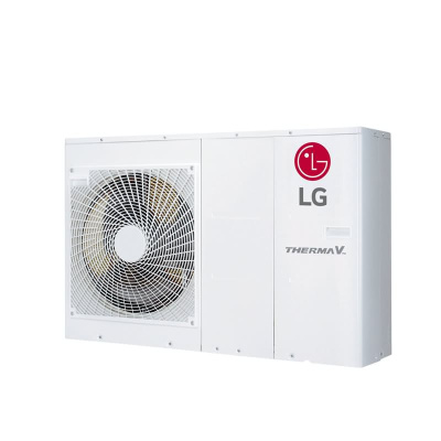 LG THERMA V HM093MR.U44 Kompakt Monoblock Wärmepumpe 9.0 kW R 32 zum Heizen + Kühlen | 400 Volt