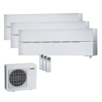 Mitsubishi Electric Set 3 Wandgeräte Diamond WiFi...