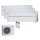 Mitsubishi Electric Set 3 Wandgeräte Diamond WiFi 1,8/2,5/3,5kW MSZ-LN18VG2W+MSZ-LN25VG2W+MSZ-LN35VG2W+MXZ-3F54VF4