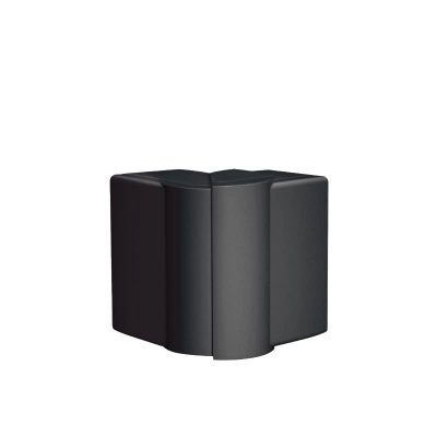 Hager LFF6011039011 Außeneck einstellbar halogenfrei zu LF 60 x 110 mm | graphitschwarz