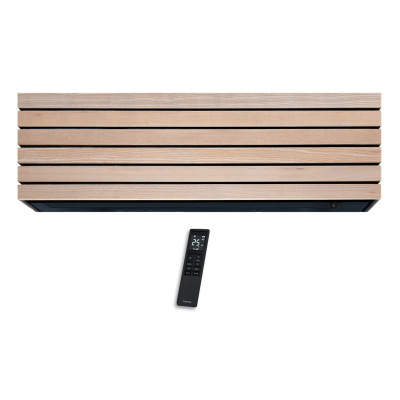 Toshiba RAS-B18S4KVDG-E Wandgerät Daisekai 10 Wood 5,0 kW | Raumgröße 50 - 55 m² | WiFi | R32