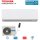 Toshiba Set RAS-B18S4KVPG-E + RAS-18S4AVPG-E WiFi Wandgerät Daisekai White 50 - 55 m² 5,0 kW R32