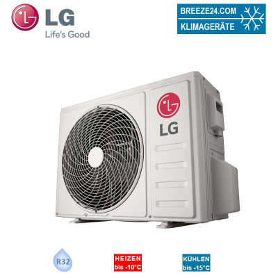 LG A09GA1.U18 Außengerät für 1 Innengerät mit 25 - 30 m² | 2.5 kW | 3.3 kW | R32