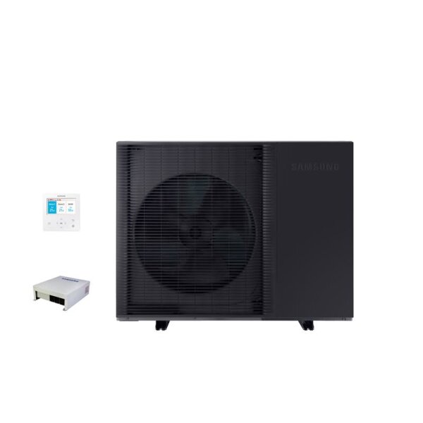 SAMSUNG AE080BXYDEG Luft/Wasser Wärmepumpe + MIM-E03EN 8 kW | Heizen | Kühlen | 2 Heizkreise | R32