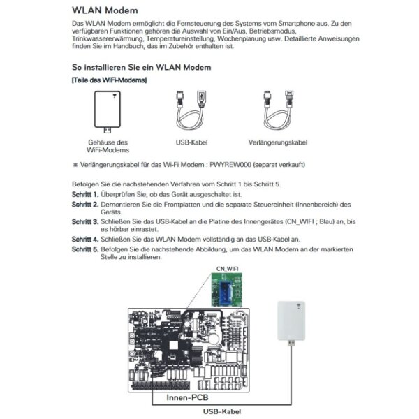 LG THERMA V Set Monoblock HM163HF.UB60 + HN1639HC.NK0 Hydromodul | 16.0 kW | 400 Volt | WiFi | R290