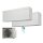 Daikin Set 2 Wandgeräte Stylish WiFi 1,5/3,5 kW CTXA15CW + FTXA35CW + 2MXM50A2V1B(9/8) R32 Klimaanlage