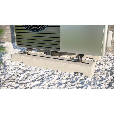 KORTMANN Set Wärmepumpenfundament EXCELLENCE | L 1.540 mm | B 840 mm | H 150 mm