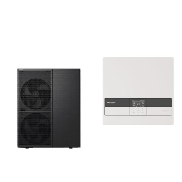 Panasonic Aquarea T-CAP Generation M Set WH-WXG12ME8 + WH-CME8 Steuermodul WiFi 400 Volt | R290