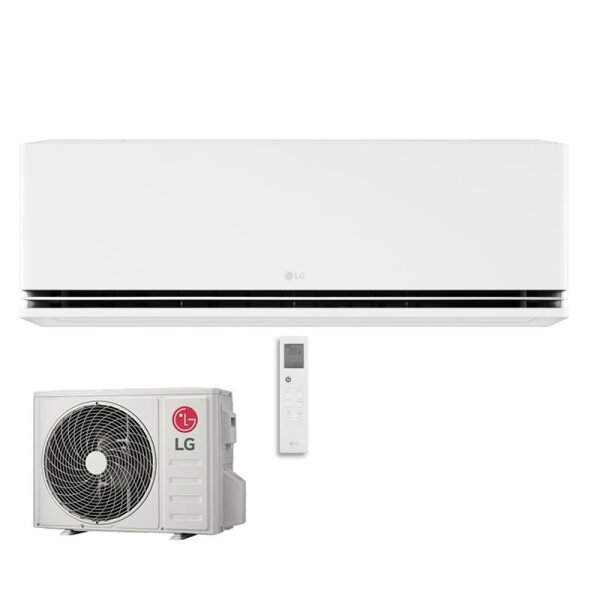 LG Set H09S1D NS1 + H09S1D U12 Wandgerät Dualcool S1 Deluxe | Raumgröße 25 - 30 m² | WiFi | 2.5 kW