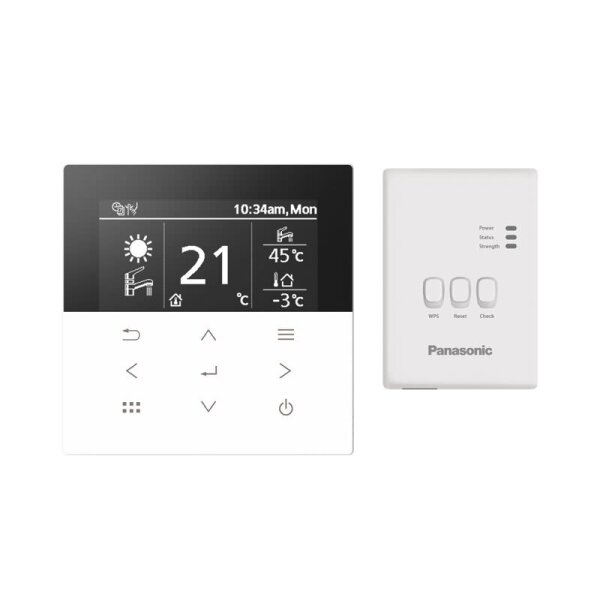 Panasonic Aquarea CZ-RTW2TAW1C zusätzliche Kabel-Fernbedienung mit WiFi für Geräte der M Generation