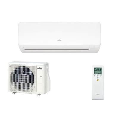 Fujitsu Set eco Wandgerät ASEH09KMCG + AOEH09KMCG | 2.5 kW | 2.8 kW | WiFi | Raumgröße 25 - 30 m²
