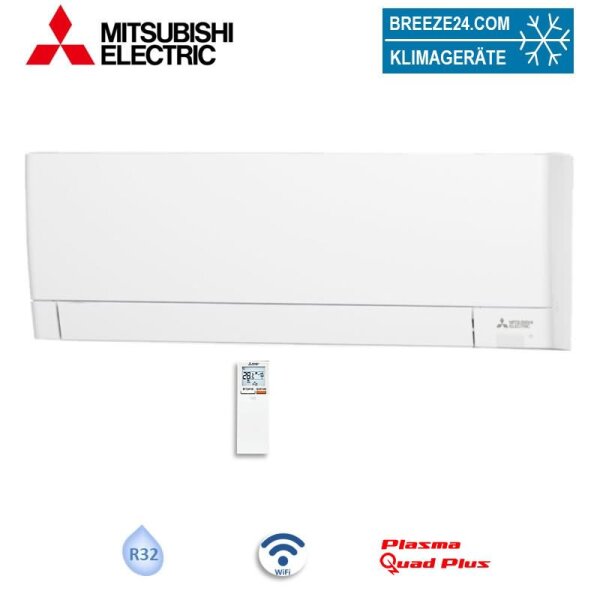 Mitsubishi Electric MSZ-AY20VGKP Wandgerät Plasma Quad Plus | WiFi 2,0 kW | Raumgröße 20 - 25 m²