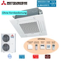 Mitsubishi Heavy Set 4-Wege-Deckenkassette 14 kW...