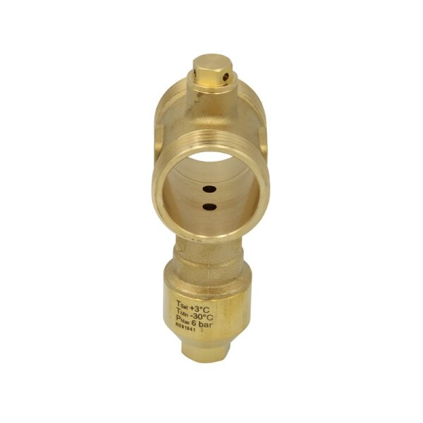 LK Armatur Frostschutzventil 2er Set | 2 x LK 556 mit Isolierung | DN 32 | 1 1/4"