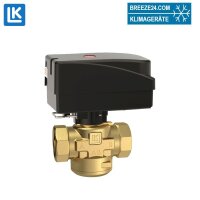 LK Armatur LK 525 3W Umschaltventil SET mit Motor 230VAC...