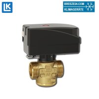 LK Armatur LK 525 3W Umschaltventil SET mit Motor 230VAC...