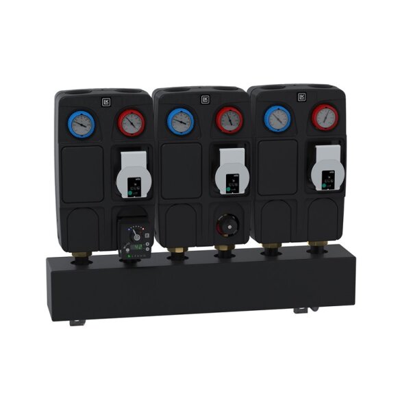 LK Armatur LK C/C 125 LK 862 - Pumpengruppe - gemischter Heizkreis | DN 25 | ohne Pumpe | 299465
