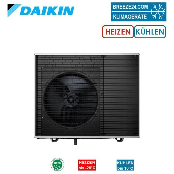 DAIKIN Altherma 4 HS-S+ EPSK12AW1 Luft/Wasser Wärmepumpe | 12 kW | R290 | Heizen | Kühlen | 400 Volt