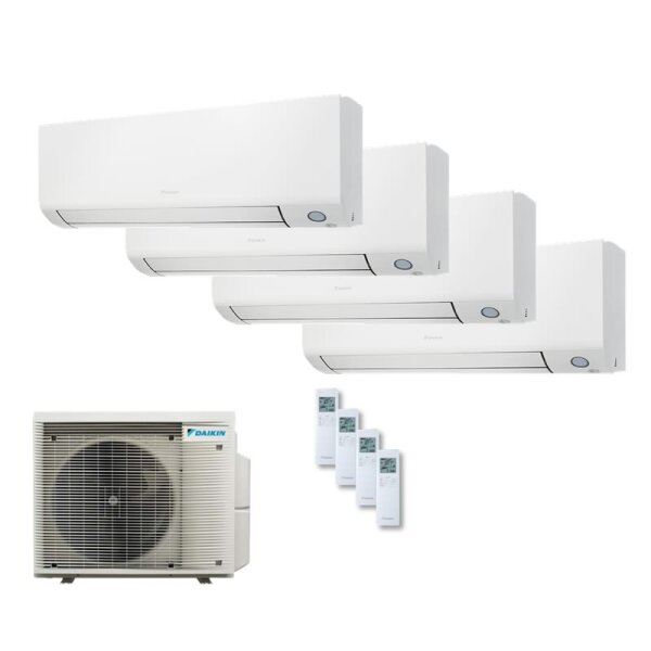 Daikin Set 4 Wandgeräte Perfera WiFi 2 x FTXM20A + FTXM25A + FTXM50A + 4MXM80A9  20 | 20 | 25 | 50m²