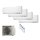 Daikin Set 4 Wandgeräte Perfera WiFi 2 x FTXM20A + FTXM25A + FTXM50A + 4MXM80A9  20 | 20 | 25 | 50m²