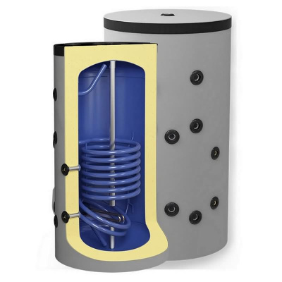 ELDOM ES/FVS 1000 indirekt beheizter Warmwasserspeicher mit 1 Wärmetauscher 1.000 Liter