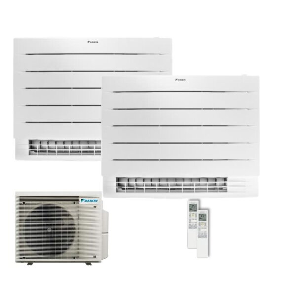 Daikin Set 2 Truhengeräte Perfera WiFi 2,0/2,4 kW - CVXM20B + FVXM25B + 2MXM40A2V1B9 R32