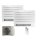 Daikin Set 2 Truhengeräte Perfera WiFi 2,0/2,4 kW - CVXM20B + FVXM25B + 2MXM40A2V1B9 R32