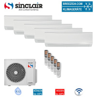Sinclair Set 4 x SIH09BIK + SIH18BIK + MV-E42BI2...