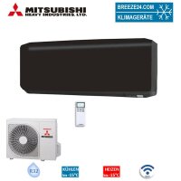 Mitsubishi Heavy Set SRK25ZS-WFB BLACK + SRC25ZS-W2...