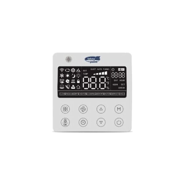 Tekno Point 4-Wege Kassete CASK-24-V | Raumgröße 70 - 75 m² | 7.0 kW | 8.0 kW | WiFi | ModBus