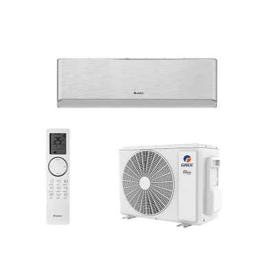 GREE Airy Silver Set 3,5 kW - GWH12AVCXD-K6DNA1A | WiFi | Raumgröße 35 - 40 m² | Hyper Heating