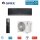 GREE Airy Black Set 7,1 kW - GWH24AVEXF-K6DNA1A  | WiFi | Raumgröße 70 - 75 m² | Hyper Heating