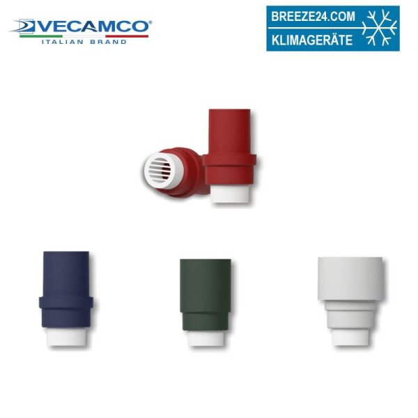 VECAMCO Verschluss-Adapter – Insektenschutz für außen 16 | 18 | 25 | 32 mm