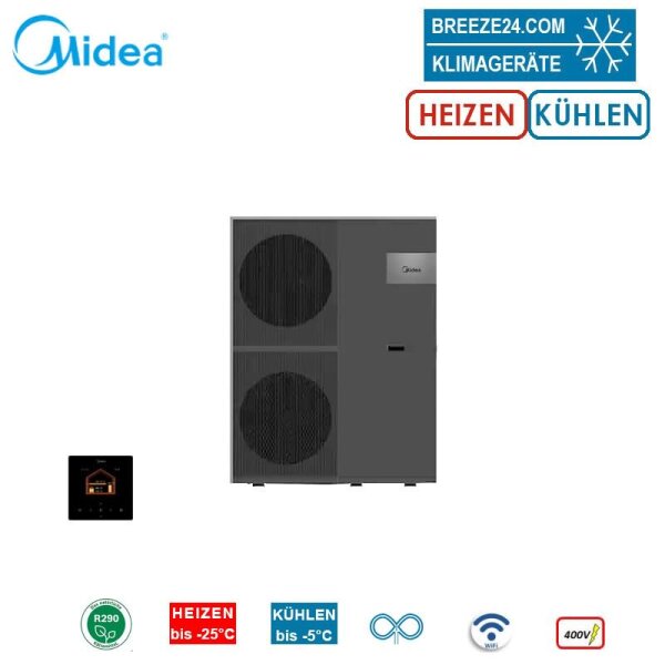 Midea M Thermal Mars MHC-V35WD2RN7 Kompakt-Monoblock Wärmepumpe | 35 kW | WiFi | R290 | 400V