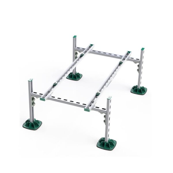 Walraven Yeti 130 Rahmenkonstruktion 1000 x 600 x 400mm 4 x Yeti BUP - Standkonsole Außengerät