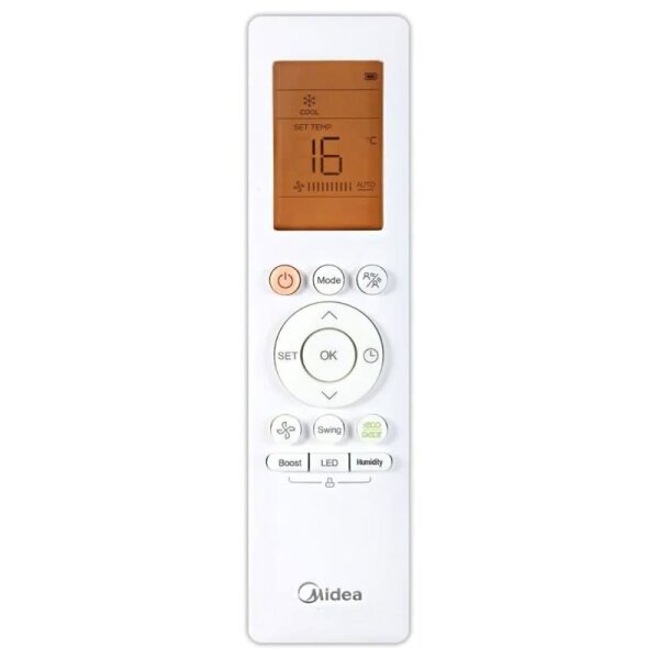Midea Xtreme Save Blue Set MSAGBU-12HRFN7-QRD6GW + MOX331-12HFN7-QRD6GW für 1 Zimmer mit 35 - 40 m² | WiFi | R290 | 3.5 kW | 3.8 kW