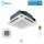 Midea MCA4U-18HRFNX 4-Wege-Deckenkassette + Blende T-MBQ4-03AWD | 5.2 kW | 5.5 kW | Raum 50 - 55 m²