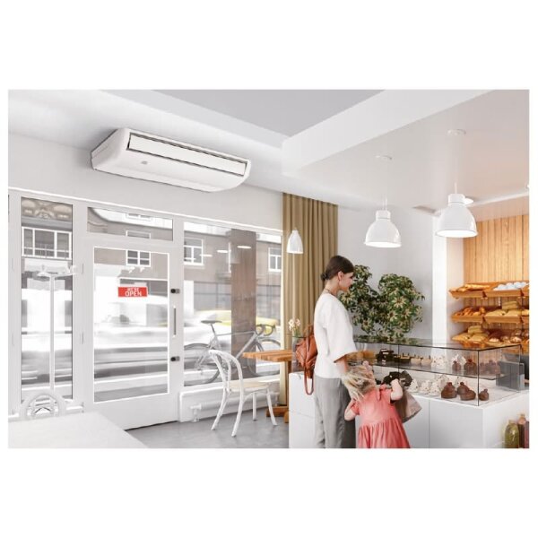 Midea MUEU2-24HRFNX LCAC  Deckenunterbaugerät | 7.0 kW | 7.6 kW | Raumgröße 70 - 75 m² | R32