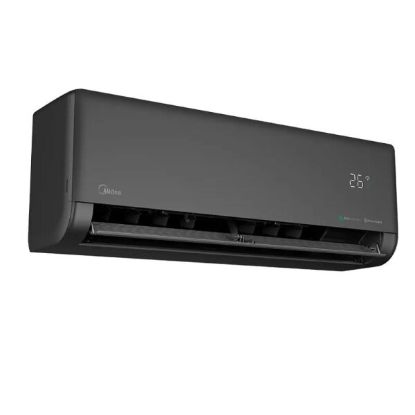 Midea Solstice Set EZB-18RD6-I + EZ-18RD6H-O black | Raum 50 - 55 m² | WiFi | 5.0 kW | 5.4 kW | R32