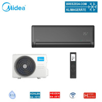 Midea Solstice Set EZB-24RD6-I + EZ-24RD6H-O black | Raum...