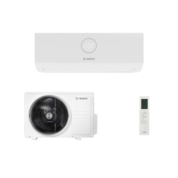 BOSCH Set Climate 3000i W 26 E + CL3000i 26 E | 2.6 kW | 2.9 KW | Raumgröße 25 - 30 m² | R32