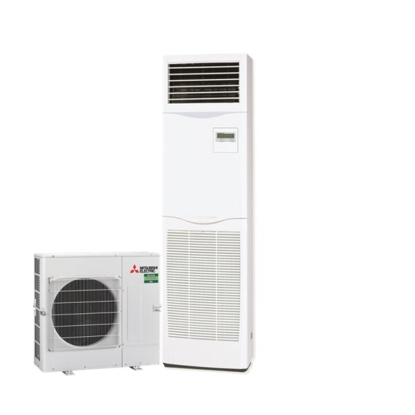 Mitsubishi Electric Set PSA-M125KA + PUZ-M125YKA2 Tower/Standgerät 12,5 kW | Raumgröße 120 m² 400V