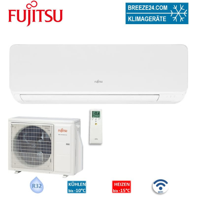 Fujitsu Set ASEH14KGTG + AOEH14KGCG Wandgerät Deluxe 4,2 kW | Raumgröße 40 - 45 m² | R32