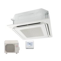 Fujitsu Set 4-Wege-Deckenkassette 6,0 kW - AUXG22KRLB +...
