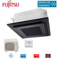 Fujitsu Set AUXG24KRLB + AOEG24KBTB 4-Wege-Deckenkassette...