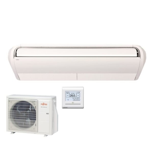 Fujitsu Set Deckenunterbaugerät eco 12,1 kW - ABEG 45KRTA + AOEG 45KRTA Raumgröße 120 - 130 m² 400V