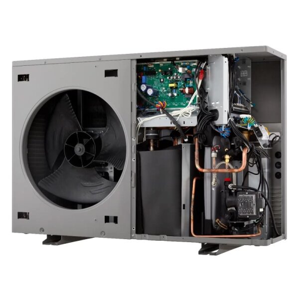 LG THERMA V  Luft-Wasser-Wärmepumpe HM123MRS.UB40 Monobloc 12,0 kW zum Heizen + Kühlen 400 Volt | R32